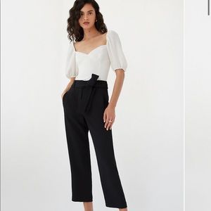 Wilfred tie-front pant
